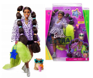 Lalka BARBIE EXTRA Moda Lalka Zwierzątko Jeżyk + akcesoria