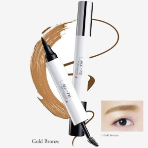 Tusz do rzęs i farba do brwi Brow Plume Perfection Gold Bronze