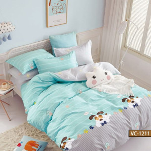 Pościel Bawełniana Premium 220x200 Happy Dog