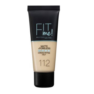 Maybelline, Fit me, podkład 112 Soft Beige, 30 ml