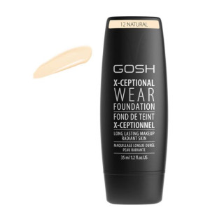 Gosh, X-ceptional Wear, podkład kryjący 12 Natural, 35 ml