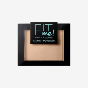 Maybelline, Fit me, puder matujący w kompakcie 120 Classic Ivory, 9 g