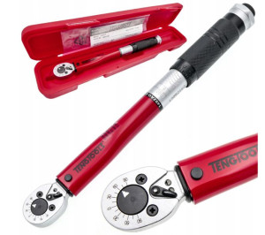 Klucz dynamometryczny TENGTOOLS 1/4" 5-25 Nm