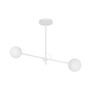 Lampa Sufitowa  Emibig 2Xe14 40W Borg 2 White 1011/2
