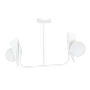 Lampa Sufitowa  Emibig 2Xe14 40W Thord 2 White   1027/2