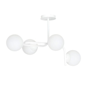 Lampa Sufitowa  Emibig 4Xe14 40W Kalf 4A White 1031/4A