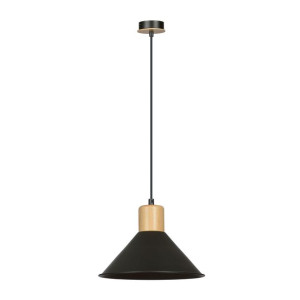 Lampa Wisząca Emibig 1Xe27 60W  Rowen 1 Black 1044/1