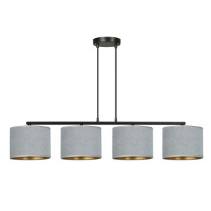 Lampa Wisząca Emibig 4Xe27 60W  Hilde 4 Bl Gray 1050/4