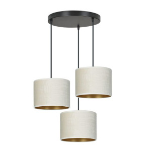 Lampa Wisząca Emibig 3Xe27 60W  Hilde 3 Bl Premium White 1052/3Prem