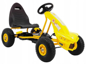Gokart na pedały pompowane koła hamulec ręczny