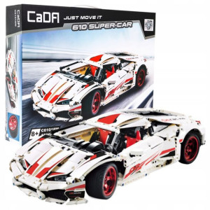 Klocki konstrukcyjne technic auto 610 SUPER-CAR EE kompatybilne z LEGO