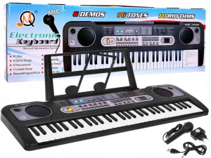 Keyboard organy dla dzieci Mikrofon Zasilacz