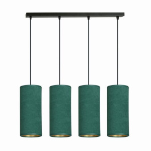 Lampa Wisząca Emibig 4Xe27 40W Bente 4 Bl Green 1058/4