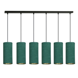 Lampa Wisząca Emibig 6Xe27 40W Bente 6 Bl Green 1058/6