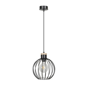 Lampa Wisząca Emibig 1Xe27 60W Barbado 1 Black 754/1