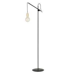 Lampa Stojąca Emibig 1Xe27 60W Artemis Lp1 Black 480/Lp1