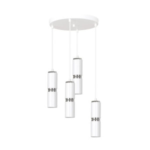 Lampa Wisząca Emibig 4Xgu10 30W Modesto 4 Premium White 178/4Prem