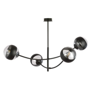 Lampa Sufitowa  Emibig 4Xe14 40W Hunter 4 Black/Stripe 1101/4