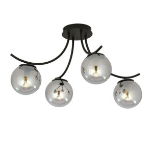 Lampa Sufitowa  Emibig 4Xe14 40W Boston 4 Black/Grafit 1110/4
