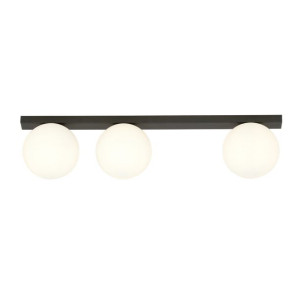 Lampa Sufitowa  Emibig 3Xe14 40W Fit 3 Black/Opal 1124/3