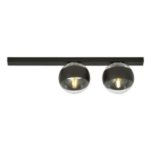 Lampa Sufitowa  Emibig 2Xe14 40W Fit 2 Black/Stripe 1123/2