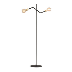 Lampa Sufitowa  Emibig 2Xe27 60W  Bolt Lp2 Black Gold  1125/Lp2