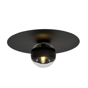 Lampa Sufitowa  Emibig 1Xe14 40W Solar 1 Black/Stripe 1129/1