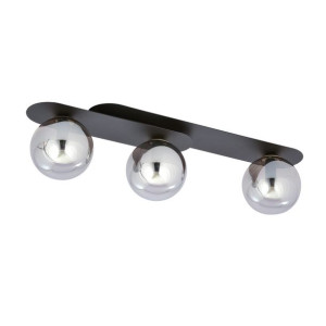 Lampa Sufitowa  Emibig 3Xe14 40W Plaza 3 Black/Grafit 1119/3