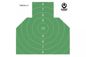 Tarcze strzeleckie "Tarcza nr 1" - 50 szt.