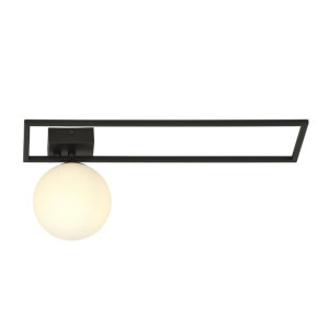 Lampa Sufitowa  Emibig 1Xe14 40W Imago 1B Black/Opal 1130/1B