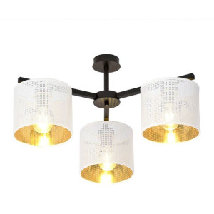 Lampa Sufitowa  Emibig 3Xe27 60W  Jordan 3 White/Gold 1145/3