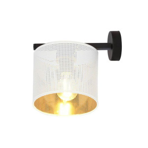 Kinkiet Emibig 1Xe27 60W  Jordan K1 White/Gold 1145/K1