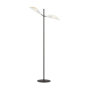 Lampa Stojąca Emibig 2Xe14 40W Vene Lp2 White/Gold 1159/Lp2