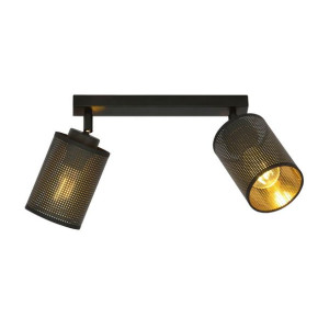 Lampa Sufitowa  Emibig 2Xe27 60W  Bronx 2 Black 1152/2