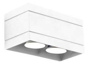 Spot Lampex Quado Deluxe 2 Biały 691/2 Bia