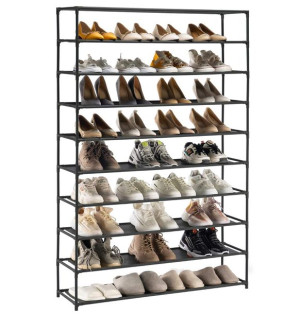 10 Poziomowy Stojak Na Buty Metalowa Szafka
