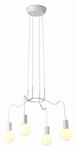  Lampa Wisząca Candellux Basso 34-71002 Biała