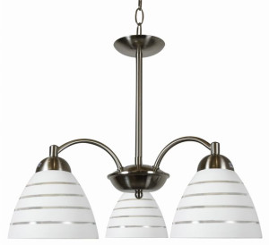  Lampa Wisząca Candellux Uli 33-66152 Srebrna