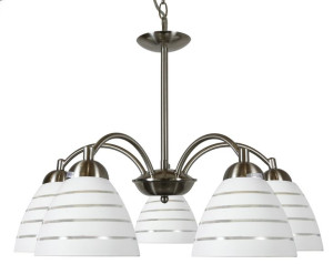  Lampa Wisząca Candellux Uli 35-66169 Srebrna