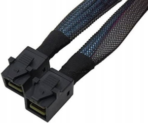 Kabel Mini-SAS HD SFF-8643 na SFF-8643 1m