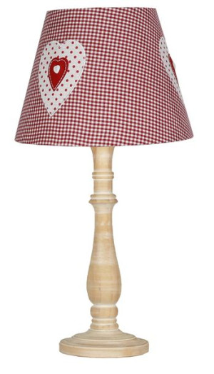  Lampa Stołowa Candellux Sweet 41-64196 Naturalne Drewno
