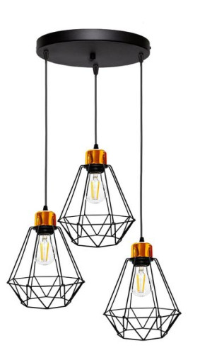  Lampa wisząca Candellux 3xE27 60W PRIMO 33-00323