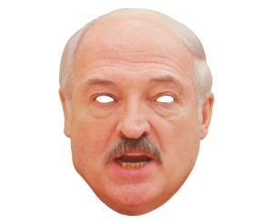 Maska Papierowa Alaksandr Łukaszenka Polityk