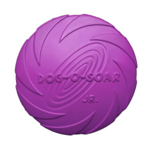Pet Nova Zabawka - Dysk Gumowy Frisbee Fioletowy 22cm