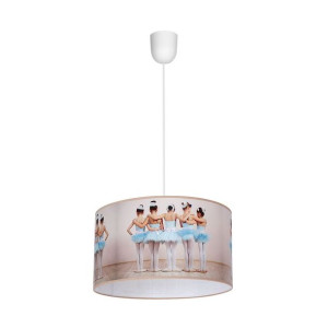  Lampa wisząca dziecięca 1x60W E27 BALLERINA MLP4311 Milagro