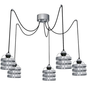  Lampa wisząca 5x60W E27 LARS MLP788 Milagro