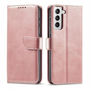 Etui Premium Wallet do Samsung Galaxy S21 - Różowy