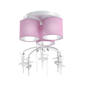  Lampa sufitowa dzięcięca 3x60W E27 BALETNICA MLP4973 Milagro