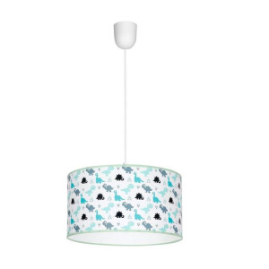  Lampa wisząca dziecięca 1x60W E27 DINO MLP4951 Milagro