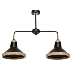 Lampa sufitowa 2x60W  SALMA MLP6296 Milagro